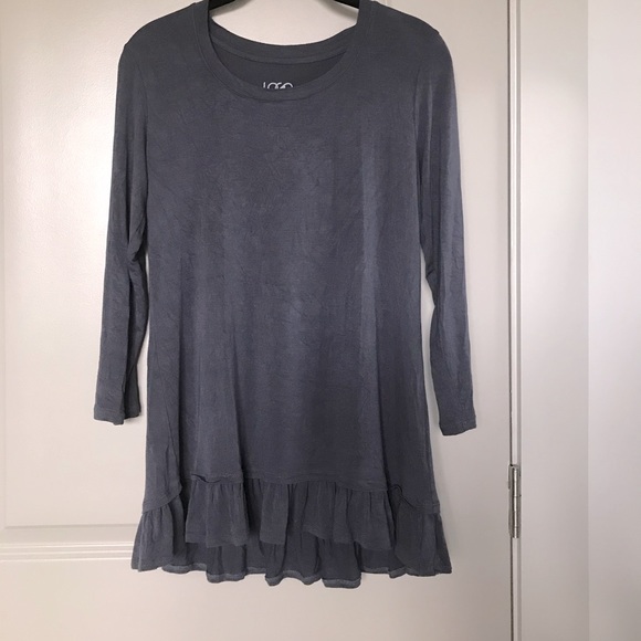 LOGO Ruffle Top - Picture 2 of 5